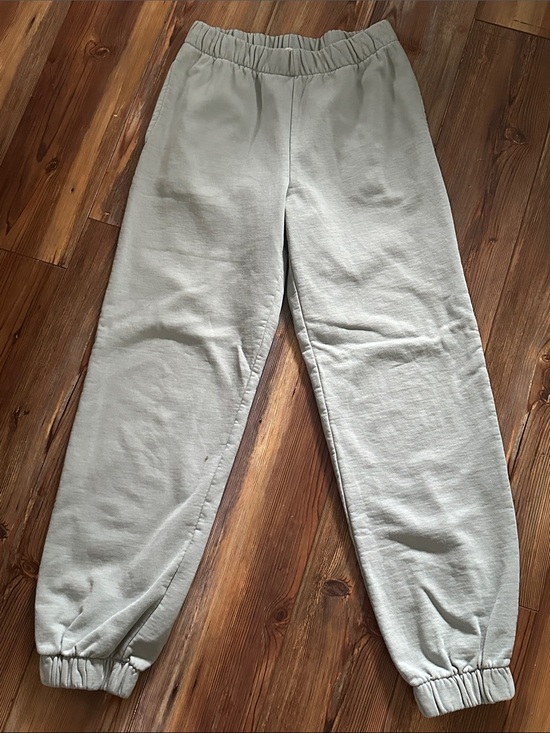 Brandy Melville Pants - Brandy Melville Light Blue/Gray Joggers OS